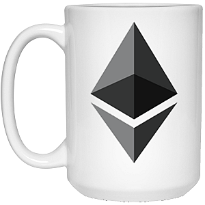 Ethereum Merch - Logo 15oz. White Mug TCP1607