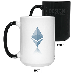 Ethereum Merch - Reflection design 15oz. Color Changing Mug TCP1607