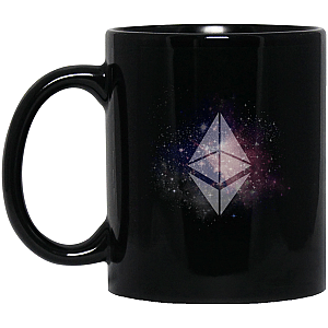 Ethereum Merch - Universe 11 oz. Black Mug TCP1607