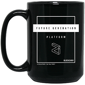 Zilliqa Merch - Future Generation 15 oz. Black Mug TCP1607