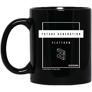 Zilliqa Merch - Future Generation 11 oz. Black Mug TCP1607