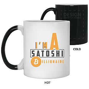 Zilliqa Merch - I'm a satoshi billionaire 11oz. Color Changing Mug TCP1607