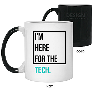 Zilliqa Merch - I'm here for the tech 11 oz. Color Changing Mug TCP1607