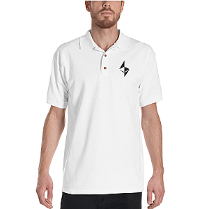 Ethereum Merch - Men's Embroidered Polo Shirt TCP1607