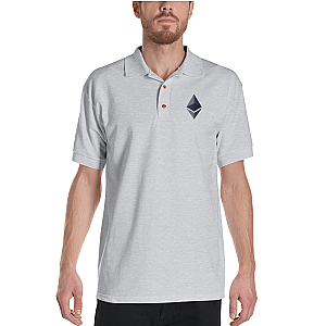 Ethereum Merch - Men's Embroidered Polo Shirt TCP1607