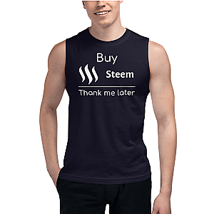 Steem Merch - Thank me later Men's Muscle Shirt TCP1607