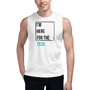 Zilliqa Merch - I'm here for the tech Men’s Muscle Shirt TCP1607