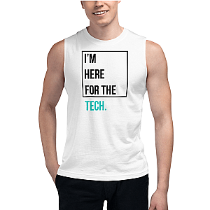 Zilliqa Merch - I'm here for the tech Men’s Muscle Shirt TCP1607