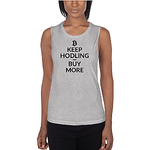 Bitcoin Merch - Keep hodling Women’s Sports Tank TCP1607