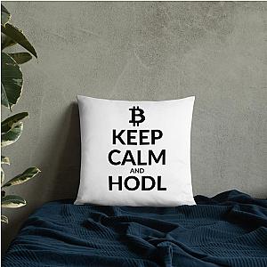 Bicoin Merch - Keep calm Pillow TCP1607