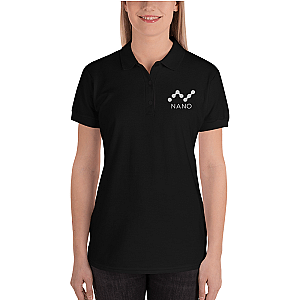 Nano Merch - Women's Embroidered Polo Shirt TCP1607