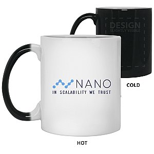 Nano Merch - Nano in scalability we trust 11oz. Color Changing Mug TCP1607