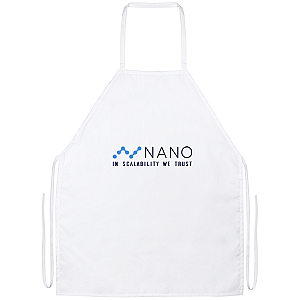 Nano Merch - Nano in scalability we trust Apron TCP1607