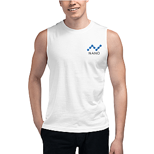 Nano Merch - Men’s Embroidered Muscle Shirt TCP1607