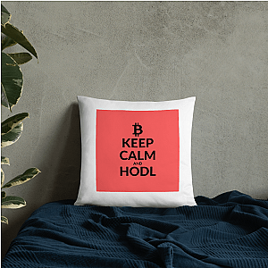 Bicoin Merch - Keep calm Pillow TCP1607