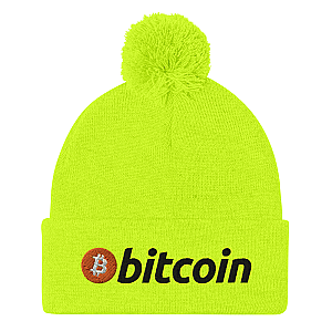 Bitcoin Merch - Pom-Pom Beanie TCP1607