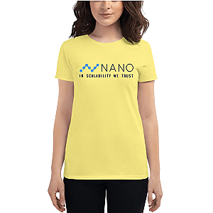 Nano Merch - We Trust Women's Short Sleeve T-Shirt TCP1607