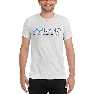 Nano Merch - We Trust Men’s Tri-Blend T-Shirt TCP1607