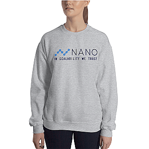 Nano Merch - We Trust Women’s Crewneck Sweatshirt TCP1607