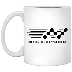 Nano Merch - The fastest 11oz. White Mug TCP1607