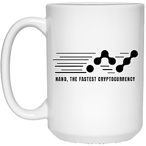 Nano Merch - The fastest 15 oz. White Mug TCP1607