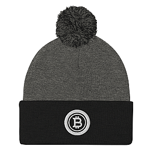 Bitcoin Merch - Pom-Pom Beanie TCP1607