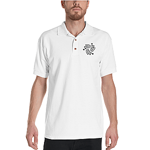 Iota Merch - Floating Men's Embroidered Polo Shirt TCP1607