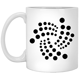 Iota Merch - Floating Design 11oz. White Mug TCP1607