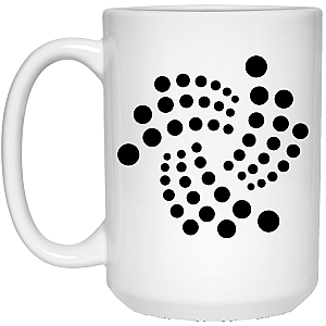 Iota Merch - Floating Design 15oz. White Mug TCP1607