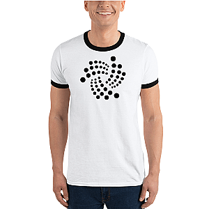 Iota Merch - Floating Design Men's Ringer T-Shirt TCP1607