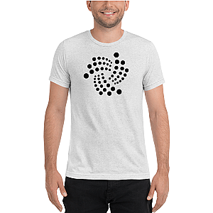 Iota Merch - Floating Design Men's Tri-Blend T-Shirt TCP1607