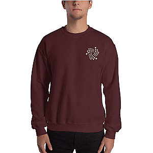 Iota Merch - Floating Design Men’s Embroidered Crewneck Sweatshirt TCP1607