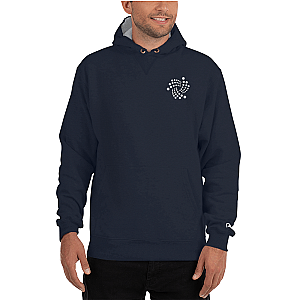 Iota Merch - Floating Design Men’s Embroidered Premium Hoodie TCP1607