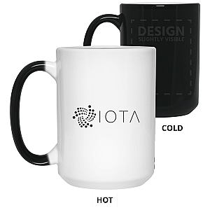 Iota Merch - Script 15oz. Color Changing Mug TCP1607