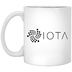 Iota Merch - Script 11oz. White Mug TCP1607