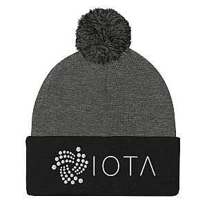 Iota Merch - Script Pom-Pom Beanie TCP1607