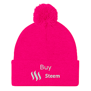 Steem Merch - Pom-Pom Beanie TCP1607