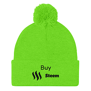 Steem Merch - Pom-Pom Beanie TCP1607