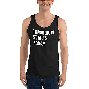 Zilliqa Merch - Tomorrow starts today Men’s Tank Top TCP1607