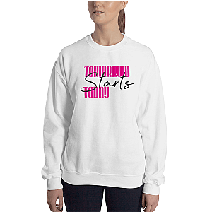 Zilliqa Merch - Tomorrow starts today Women's Crewneck Sweatshirt TCP1607