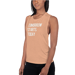 Zilliqa Merch - Tomorrow starts today Women’s Sports Tank TCP1607