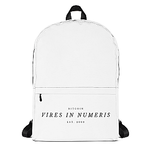 Bitcoin Merch - Vires in numeris Backpack TCP1607