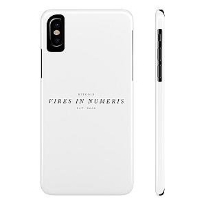 Bitcoin Merch - Vires in numeris Case Mate Slim Phone Cases TCP1607