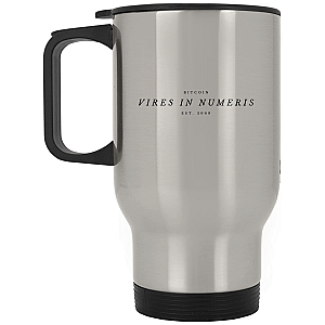 Bitcoin Merch - Vires in numeris Silver Stainless Travel Mug TCP1607