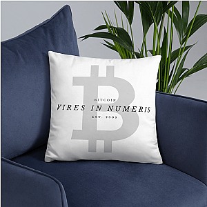 Bitcoin Merch - Vires in numeris Pillow TCP1607