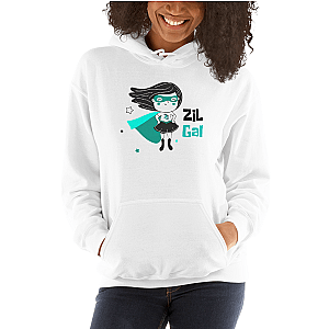 Zilliqa Merch - ZIL gal Women's Hoodie TCP1607