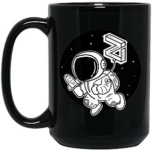 Zilliqa Merch - Zilbaloon 15 oz. Black Mug TCP1607