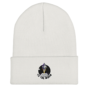 Ethereum Merch - The moon Cuffed Beanie TCP1607