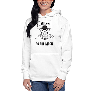 Zilliqa Merch - To the moon Women’s Pullover Hoodie TCP1607