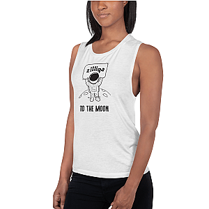 Zilliqa Merch - To the moon Women’s Sports Tank TCP1607